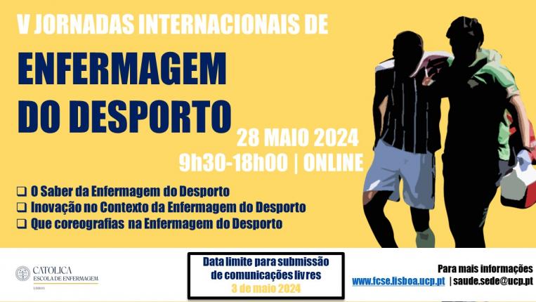 save the date - jornadas desporto